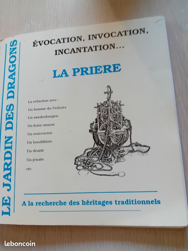 La prière, la rédaction avec un homme du vedenta. Édition du prieuré (image 1)