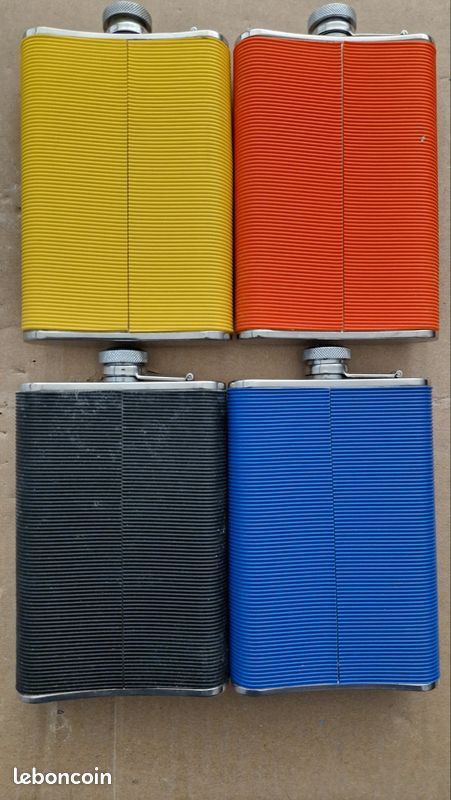 Flasque alcool Inox Vintage (image 2)