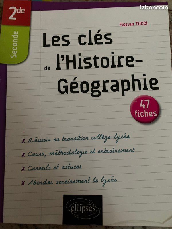 Les clés de l’histoire géographique 2nde (image 1)