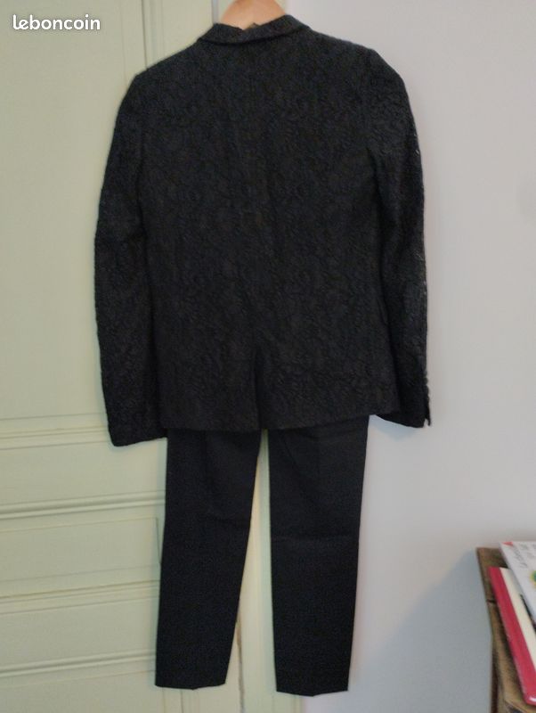 Tailleur noir en dentelle The Kooples Vêtements