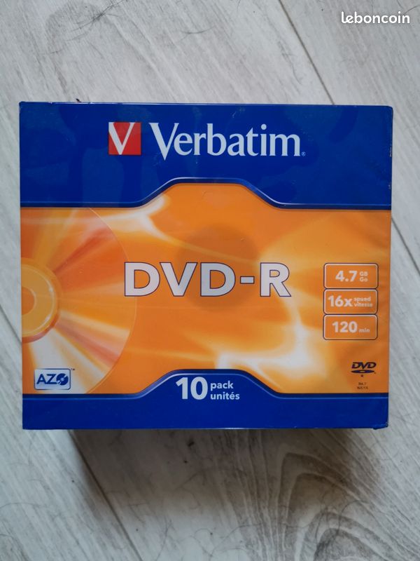 Lot de DVD-R vierges sous blister Verbatim (image 1)