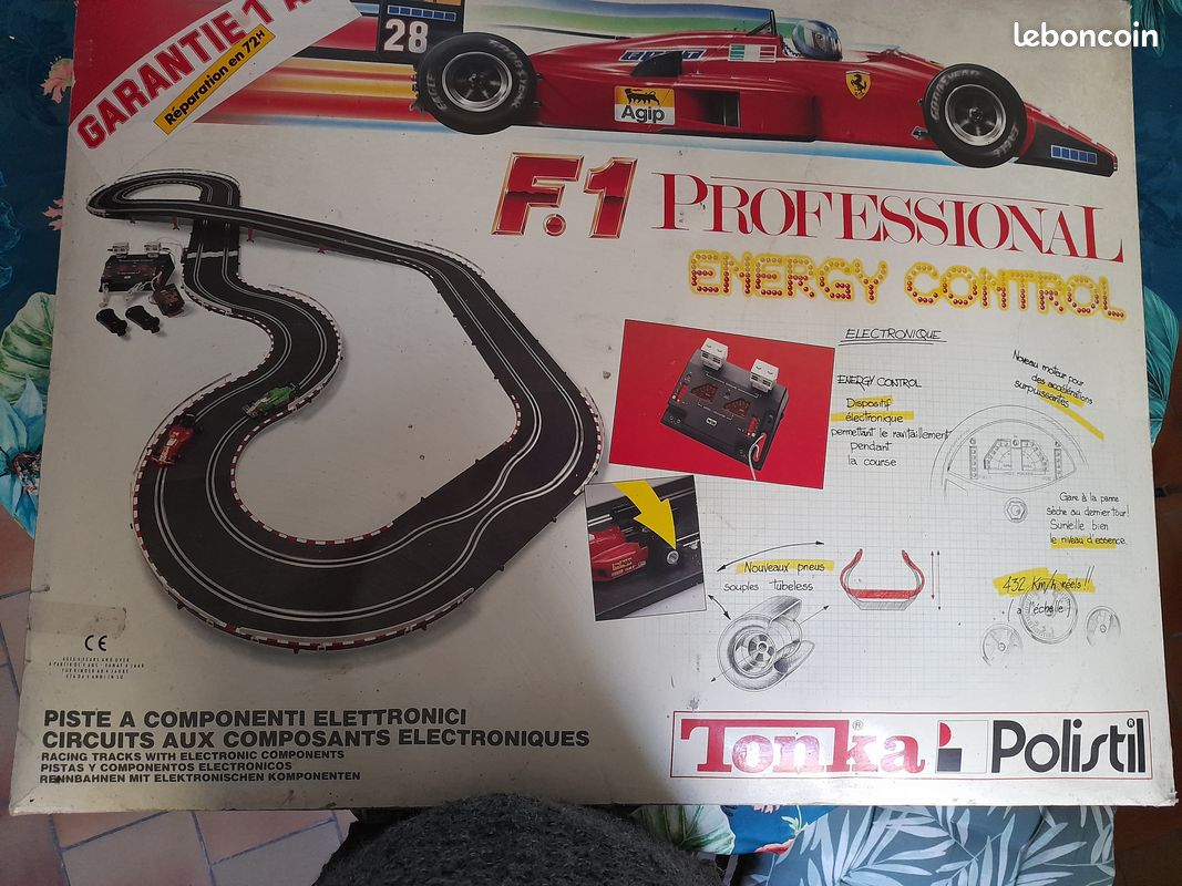 Grand circuit voiture F1Tonka Polistil (image 1)