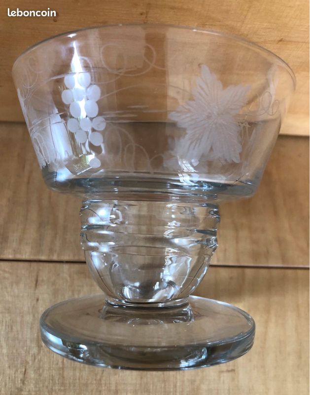 20 verres à vin de la cristallerie de Portieux (image 4)