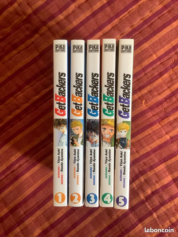 Lot de 5 Manga: Get Backers - Tomes 1 à 5 (image 3)