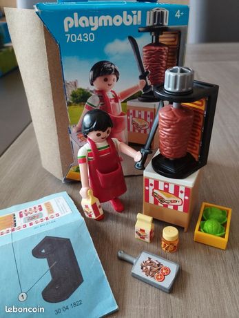 Playmobil Restaurant PLAYMOBIL CHICO KEBAB SET 70430 SERIE
