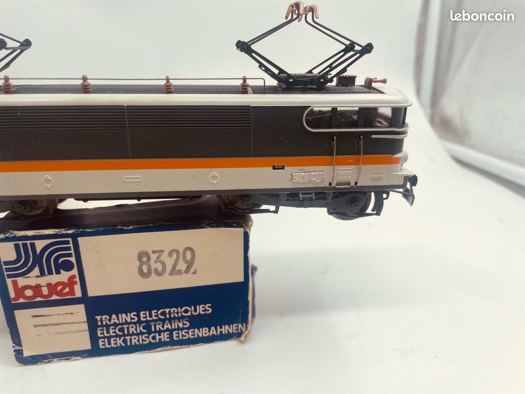 Réseau HO Jouef : Locomotive BB 9288 Et Wagons Passage à Niveau - Made In France