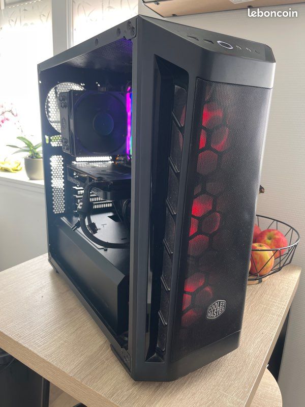 Pc gaming amd ryzen 16gb ram + 5 3600 + rx 6600 (image 1)
