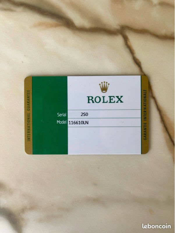 Rolex Submariner 116610LN 2019 Full Set révisée Bianchi Marseille montre automatique homme luxe plongée Oyster acier cadran noir lunette céramique boîte papiers maillons étanchéité (image 8)