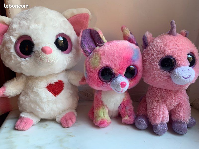 Lot de 3 peluches (image 1)