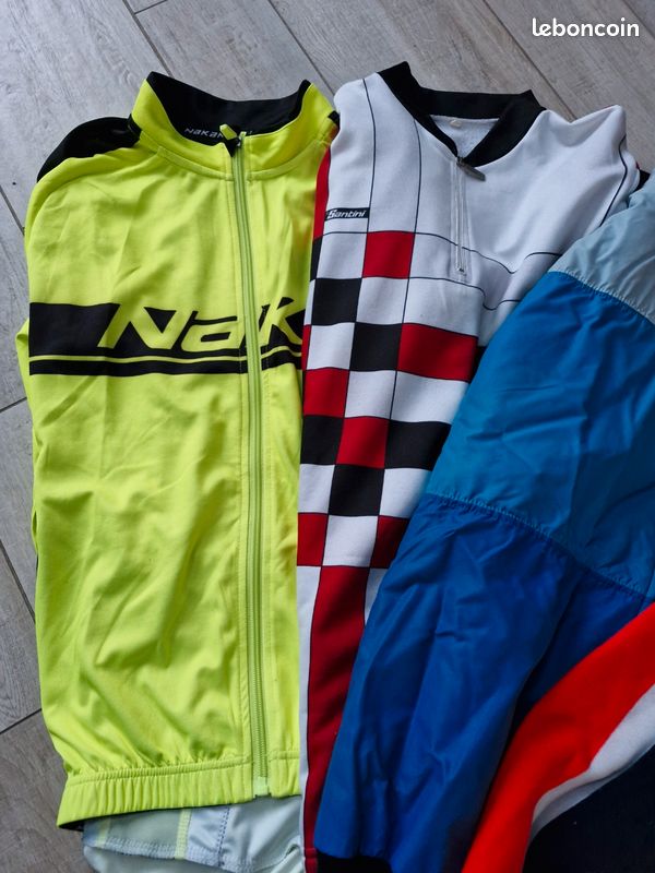 Lot maillots blousons cyclisme (image 3)