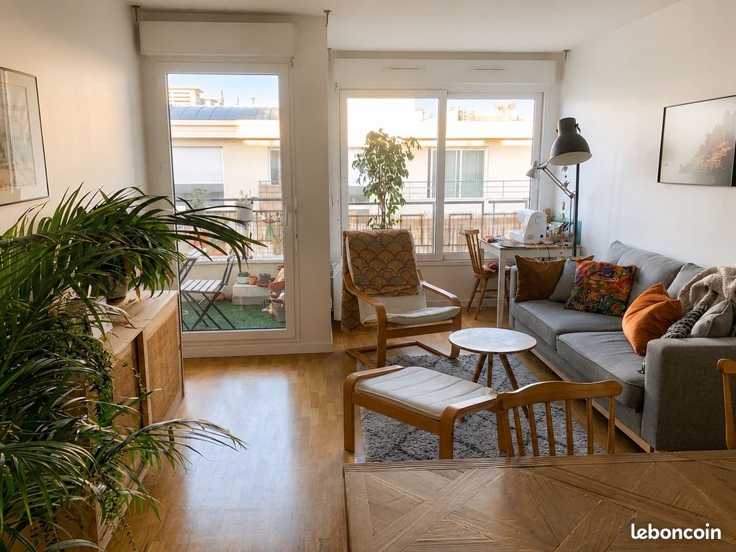 Appartement 2 pièces 50 m² · à Paris · 49,7 m² · 1 860 €