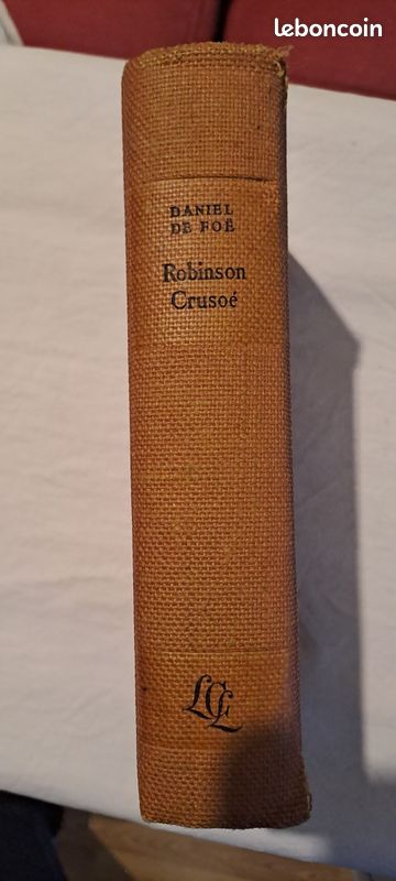 Livre Robinson Crusoé/Daniel de Foë 1958 numéroté (image 2)