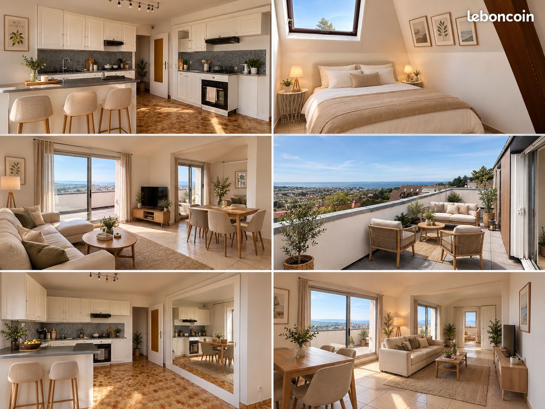 Appartement 3 pièces 47 m² · à Blonville-sur-Mer · 46,9 m² · 269 000 €