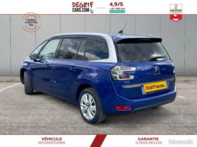 Citroën c4 spacetourer Grand 1.6 BlueHDi 120 EAT6 Shine 7 Places + GARANTIE 12 MOIS (image 3)