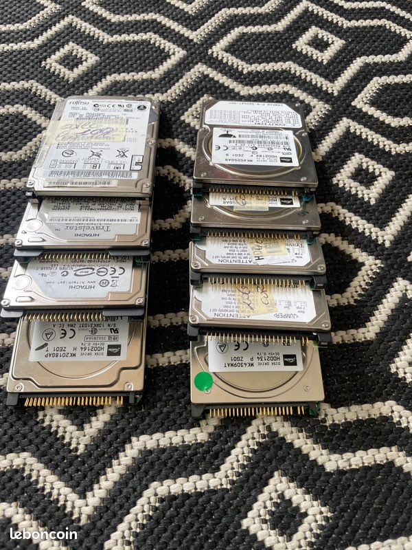 Lot de disque dur vintage IDE (image 1)