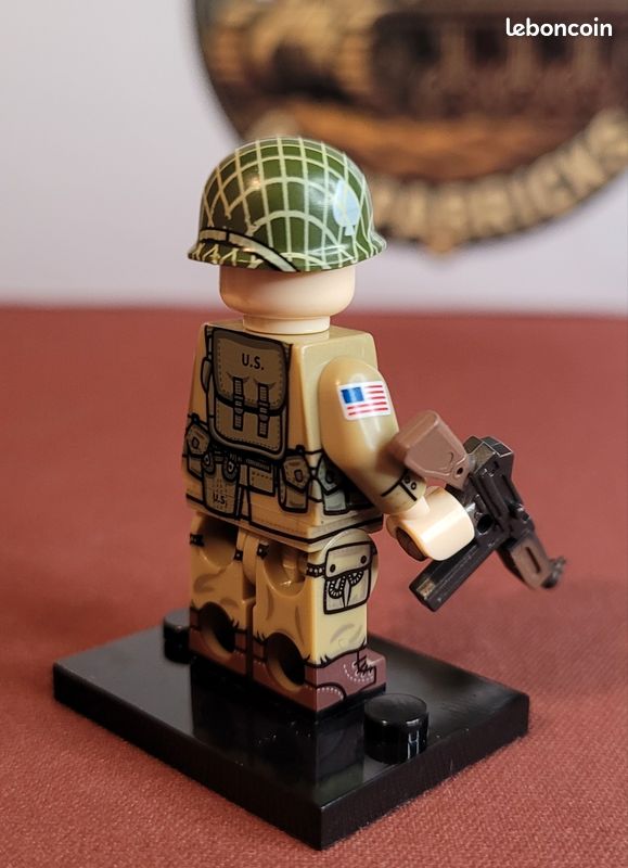 Parachutiste US Army 101e Airborne dday ww2 (image 3)