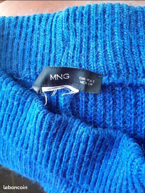 Pantalon long en tricot Mango (image 6)