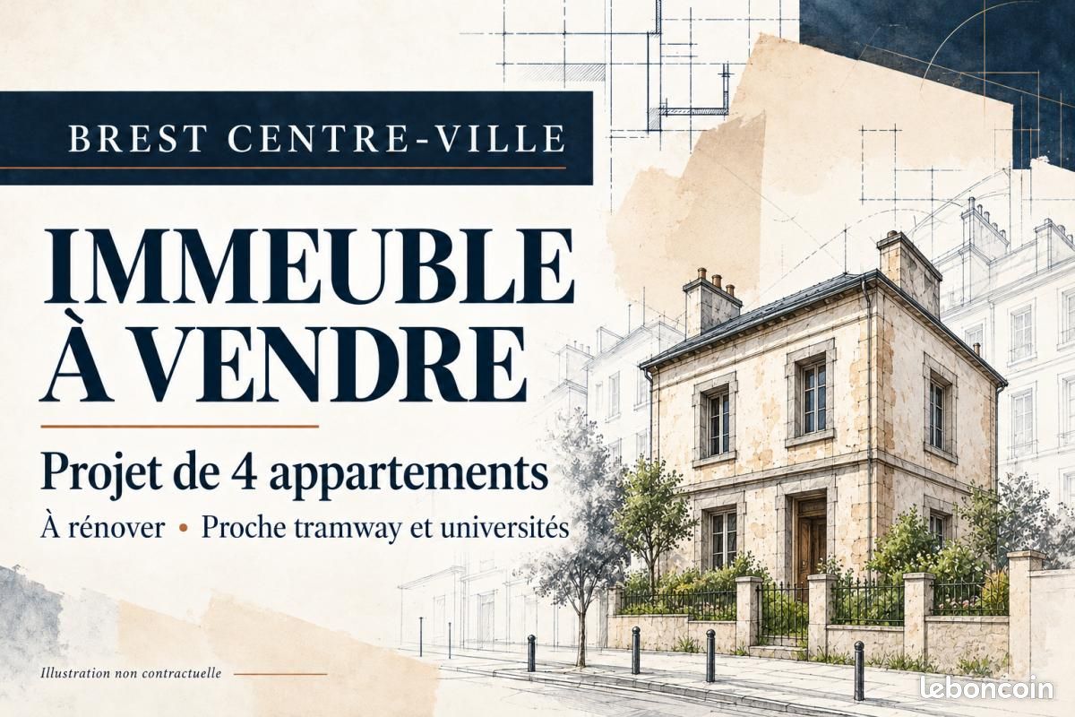 Immeuble 4 pièces 100 m² · à Brest · 100 m² · 149 300 €