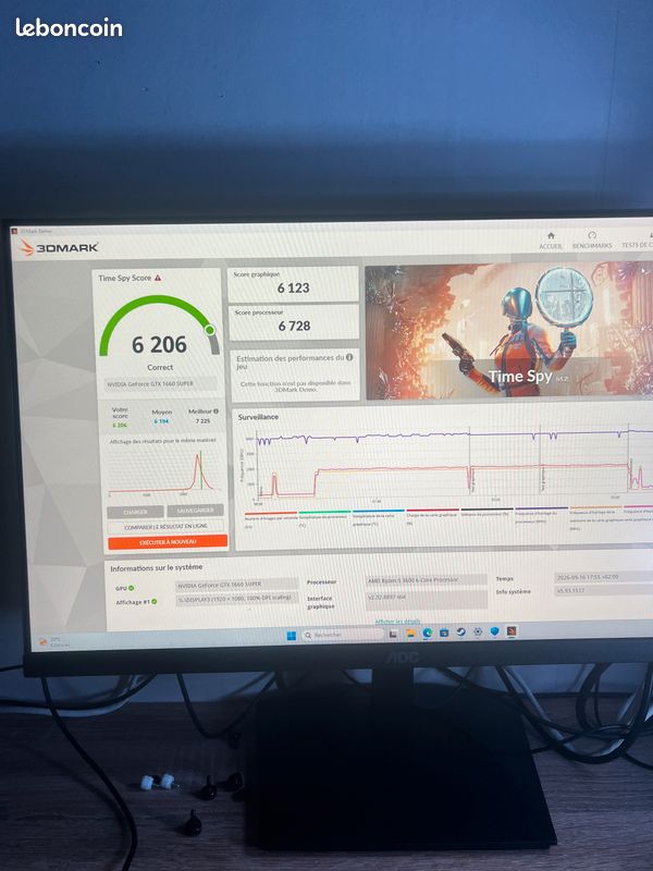 Pc gamer gtx 1660 super Ryzen 5 3600 (image 8)
