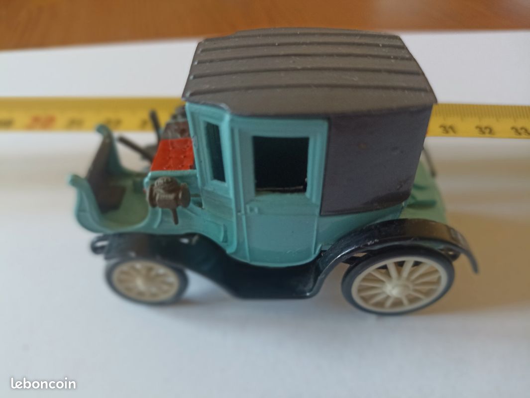 Miniature Rami JMK 1/43 – Peugeot Coupé 1898 – Boîte Plexiglas – Collection France