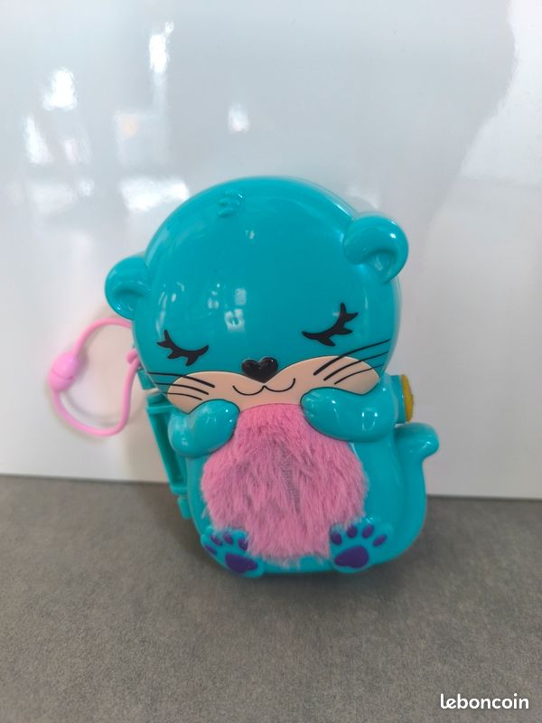 Polly Pocket Coffret Loutre Aquatique, thème Aquarium, avec Mini-Figurines Polly et Nicolas, 5 Surprises, 12 Accessoires, Jouet pour Enfant, HCG16 | Votre wishlist sur