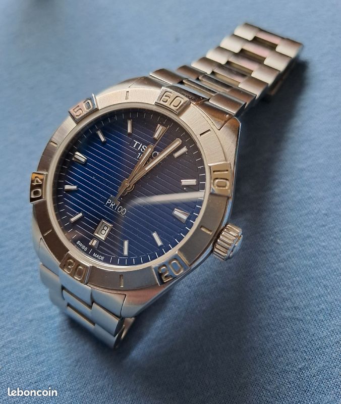 đšđSplendide đâïžmontre de LUXE TISSOT PR 100 ( full set) (image 1)