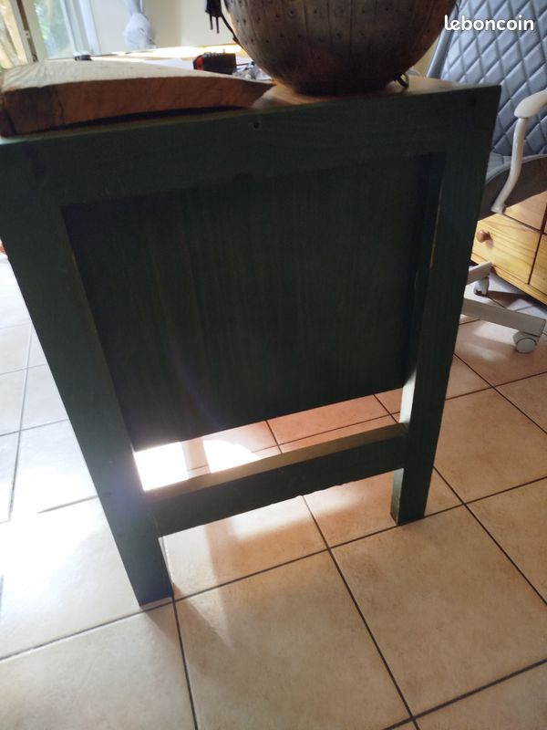 Bureau en pin (image 3)