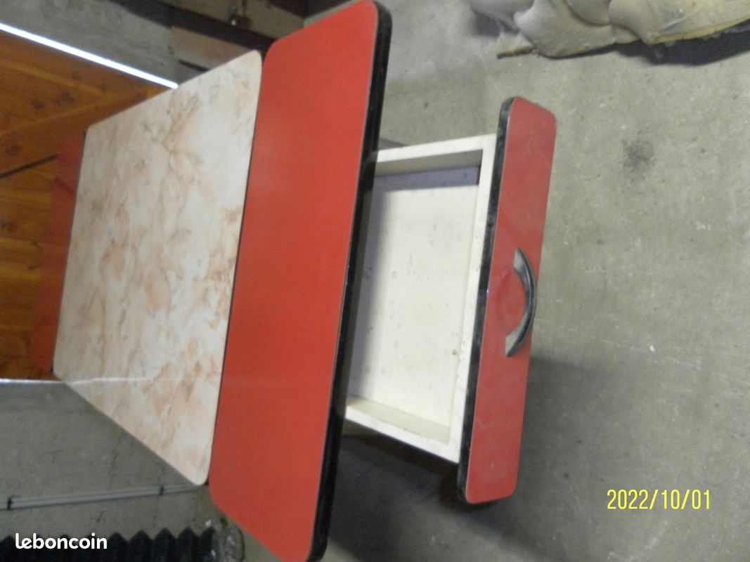 Table avec deux rallonges + un tiroir (image 10)