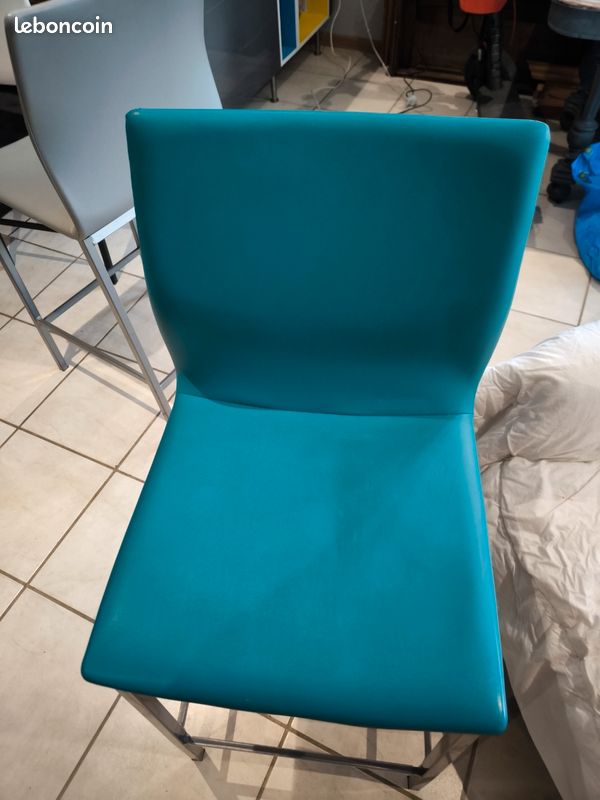 Chaises de bar 4 pieds (image 10)