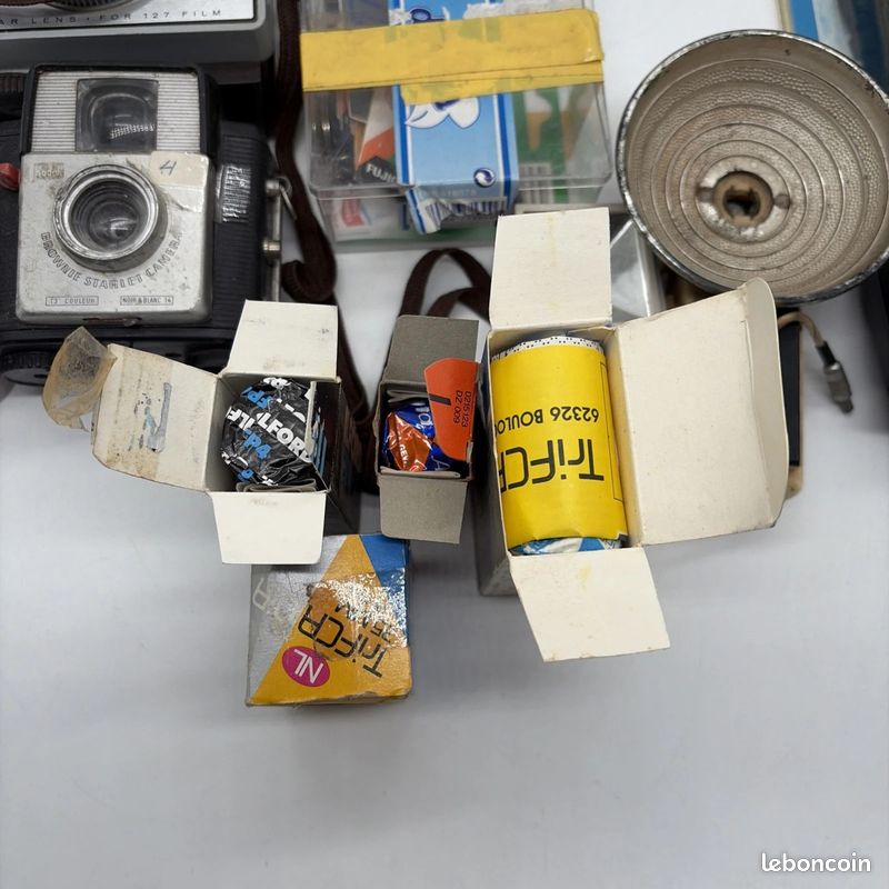 Lot d'accessoires vintage pour appareils photo - Lot mixte