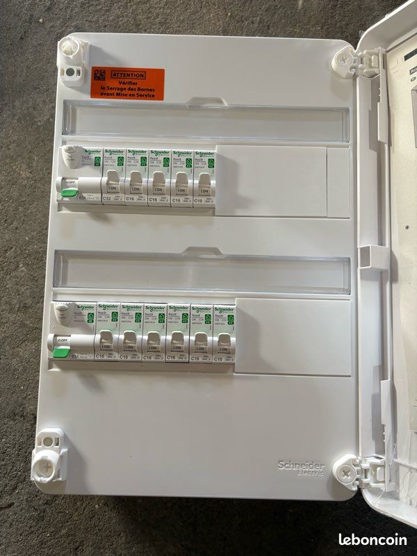 SCHNEIDER Resi9 XE Tableau électrique auto 2 rangées (image 1)