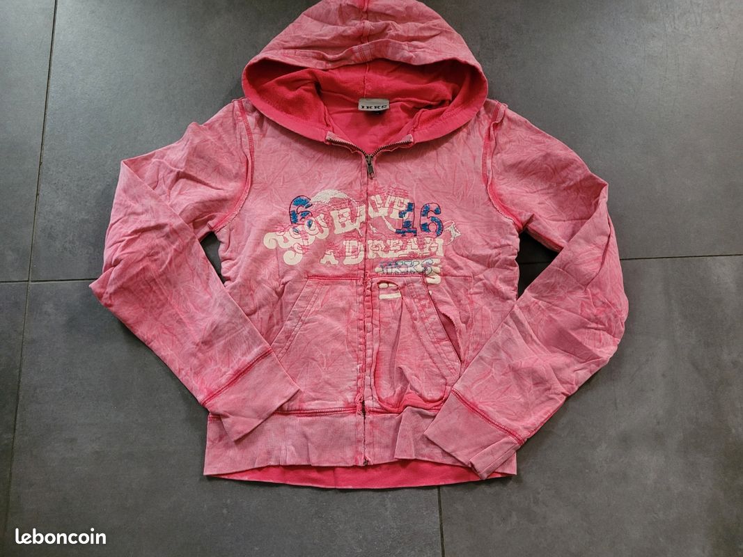 Gilet sweat fille (image 1)