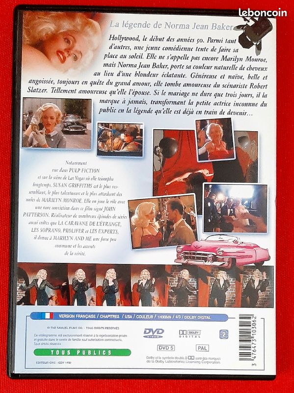 MARILYN AND ME dvd (image 2)