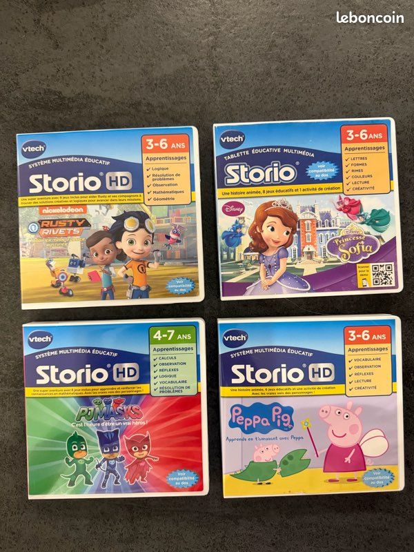 ② VTech Storio Max 5 + 7 jeux éducatifs en français - Consoles de jeu