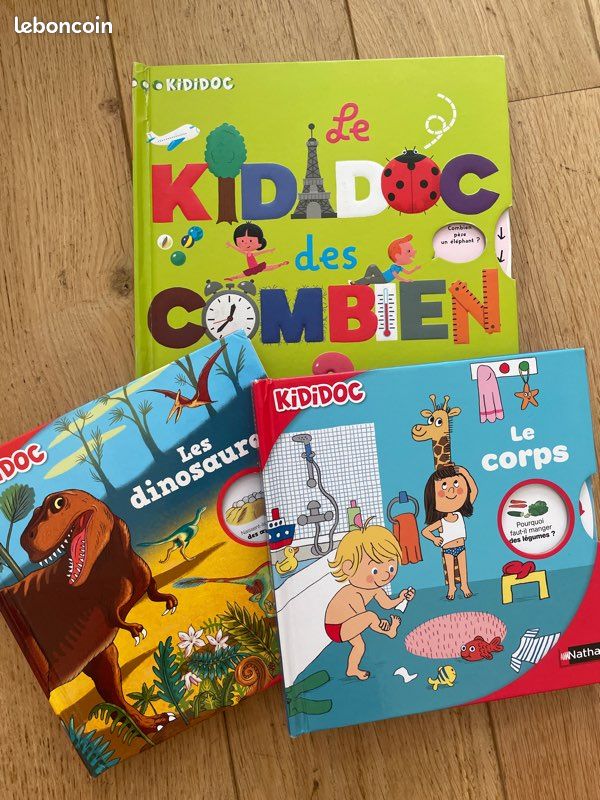 3 livres Kididoc (image 1)