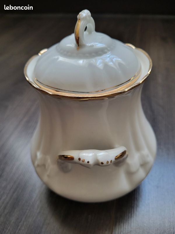 Sucrier en porcelaine de Limoges (image 4)