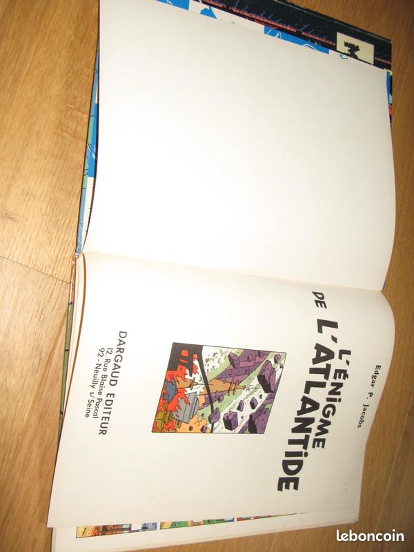 Black et Mortimer 2 albums 1970 (image 3)