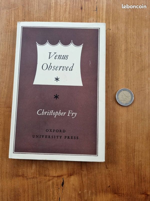 Venus Observed by Christopher Fry, livre ancien en anglais (image 1)