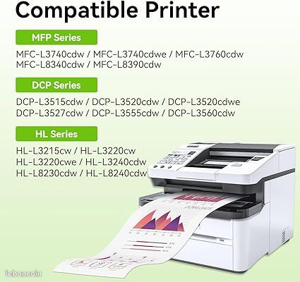 Timink TN248xl 4P tonercartridge vervanging voor Brother TN248 TN248bk