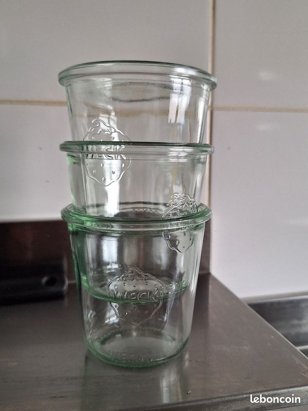 Lot 9 pots WECK (image 1)