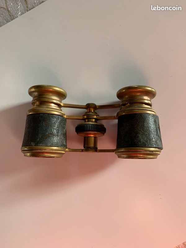 Paire de jumelles de théâtre ancienne - 1885 - Collection