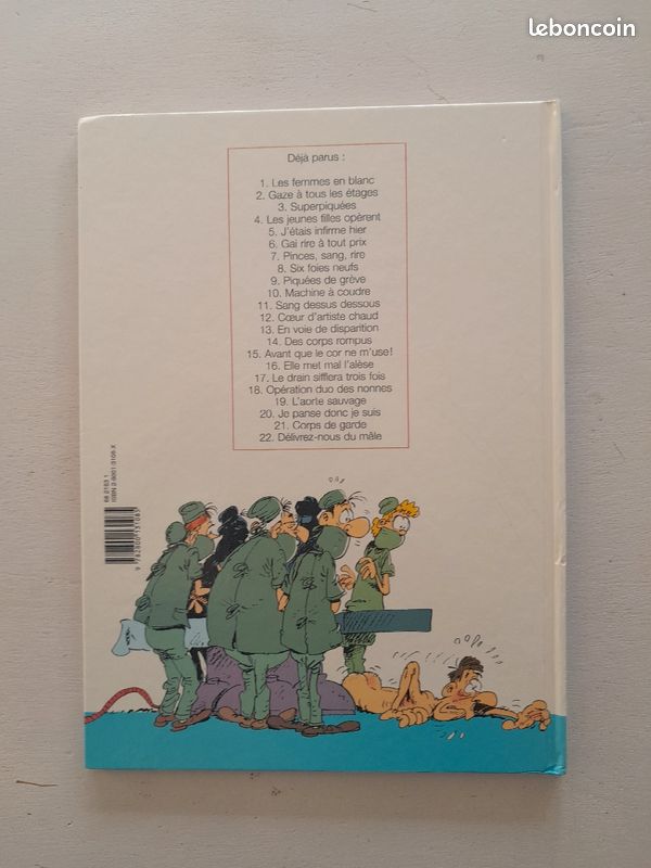 Les femmes en blanc tome 22 "délivrez-nous du mâle" (image 2)