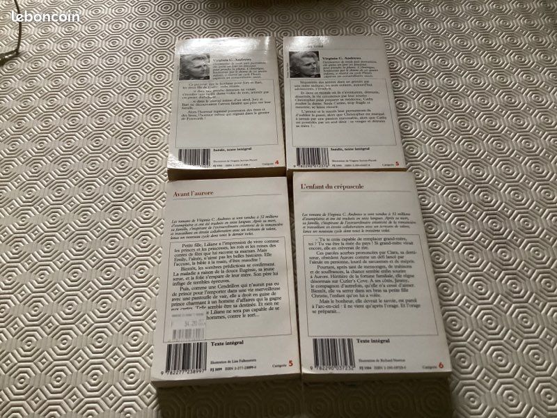 4 livres de Virginia Andrews (image 2)