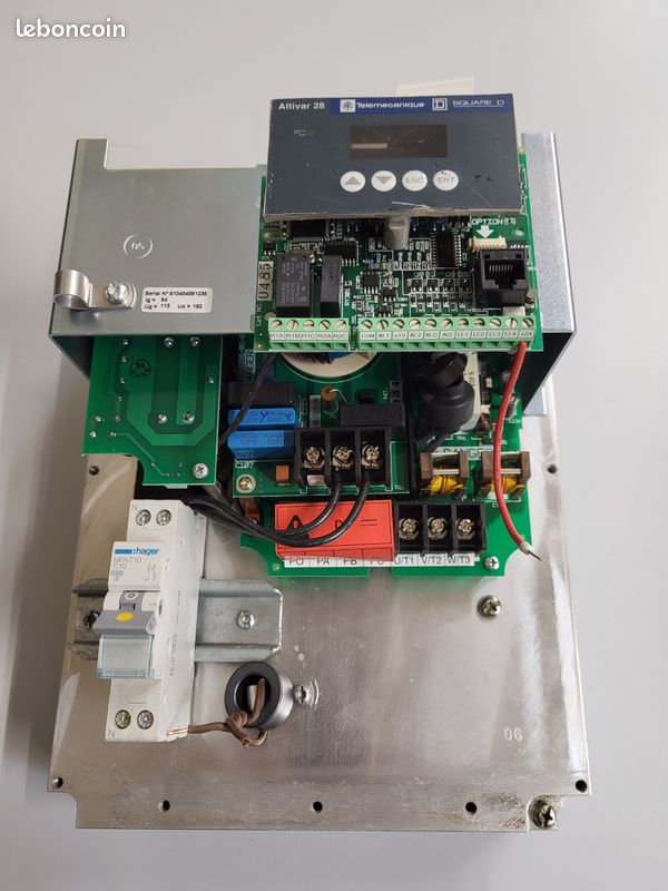 Variateur de fréquences ATV28 - Bricolage