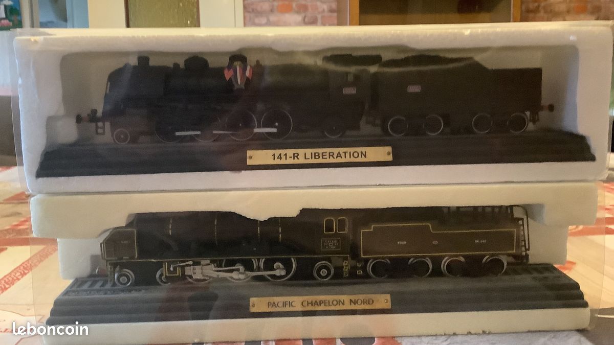 Locomotive miniature Pacific Chapelon Nord - Label Emmaüs