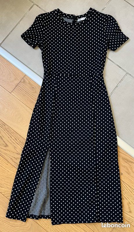 Robe longue fendue Zara (image 6)