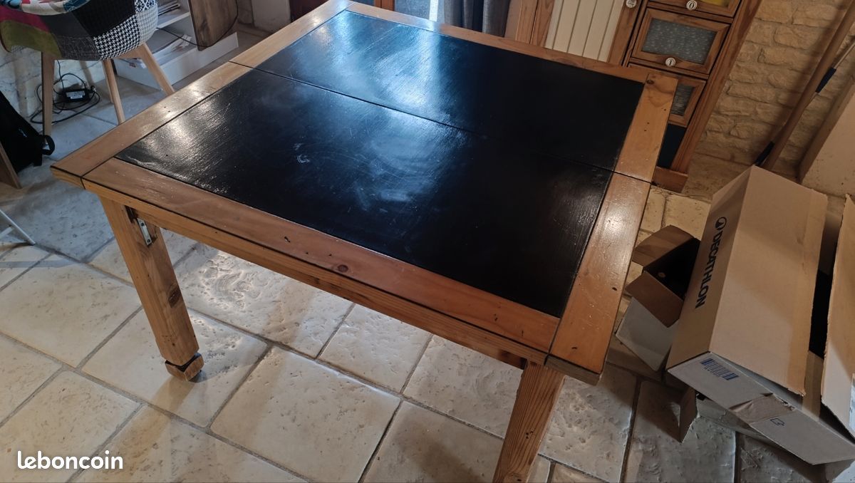 Table en bois massif à rallonge (image 11)