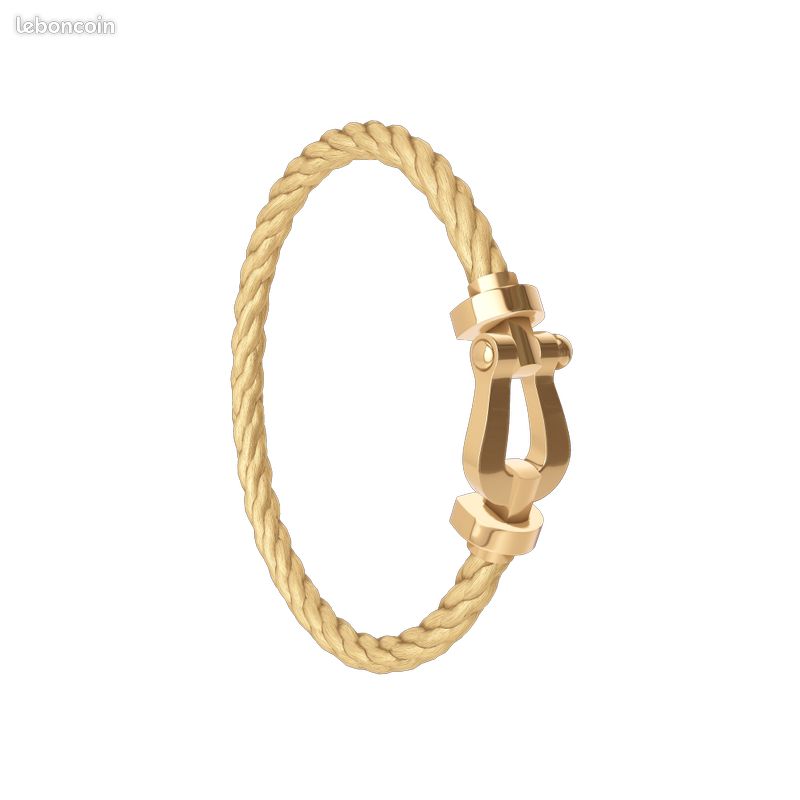Bracelet Force 10 Fred 
Grand modèle or jaune 750/1000e (image 1)