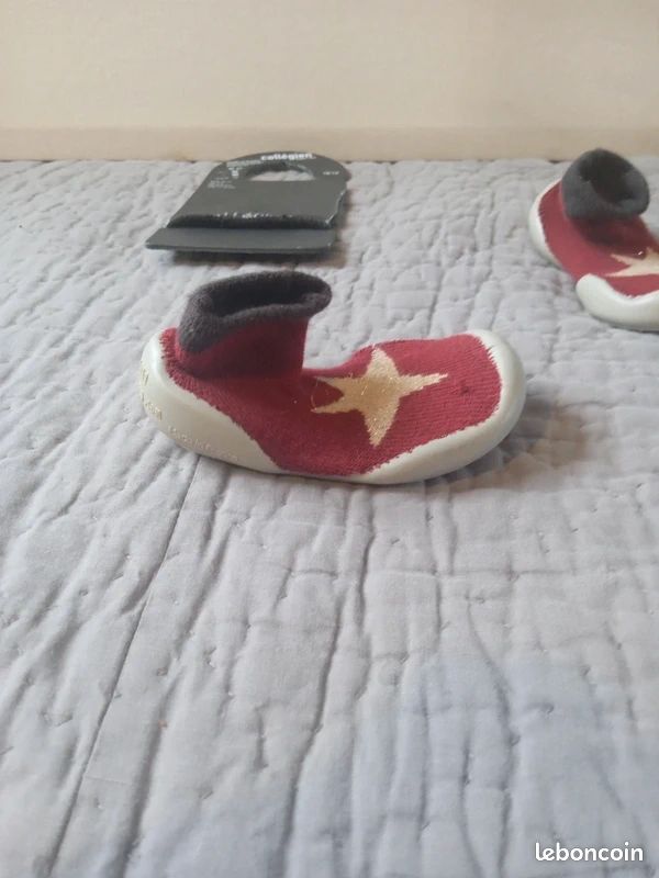 Chaussons bébé antidérapants Collégiens 18/19 (image 6)