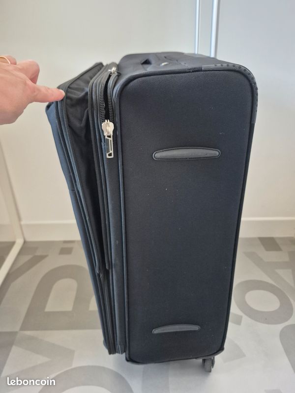 Valise de soute souple Snowball 4 roues 360° Noir (image 5)